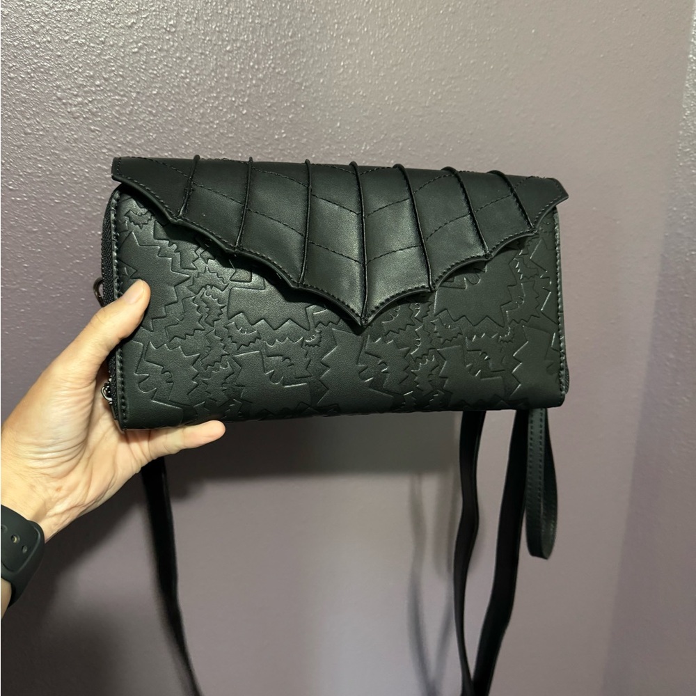 Dark Mother Co Bat purse/wallet